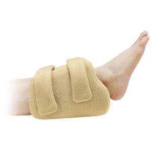 3D Heel Protectors Bed Sore Pillow Cushion for Pressure Sores,Foot Pillows Support Boot for Bedridden Patients Supplies, Ankle Pillow Heel Protector for Heel Pain（Khaki Pack of 1）
