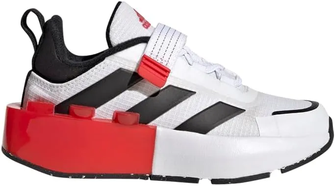 adidas Kids Boys Lego X Tech RNR Slip On Sneakers Shoes Casual - White - Size 6.5 M