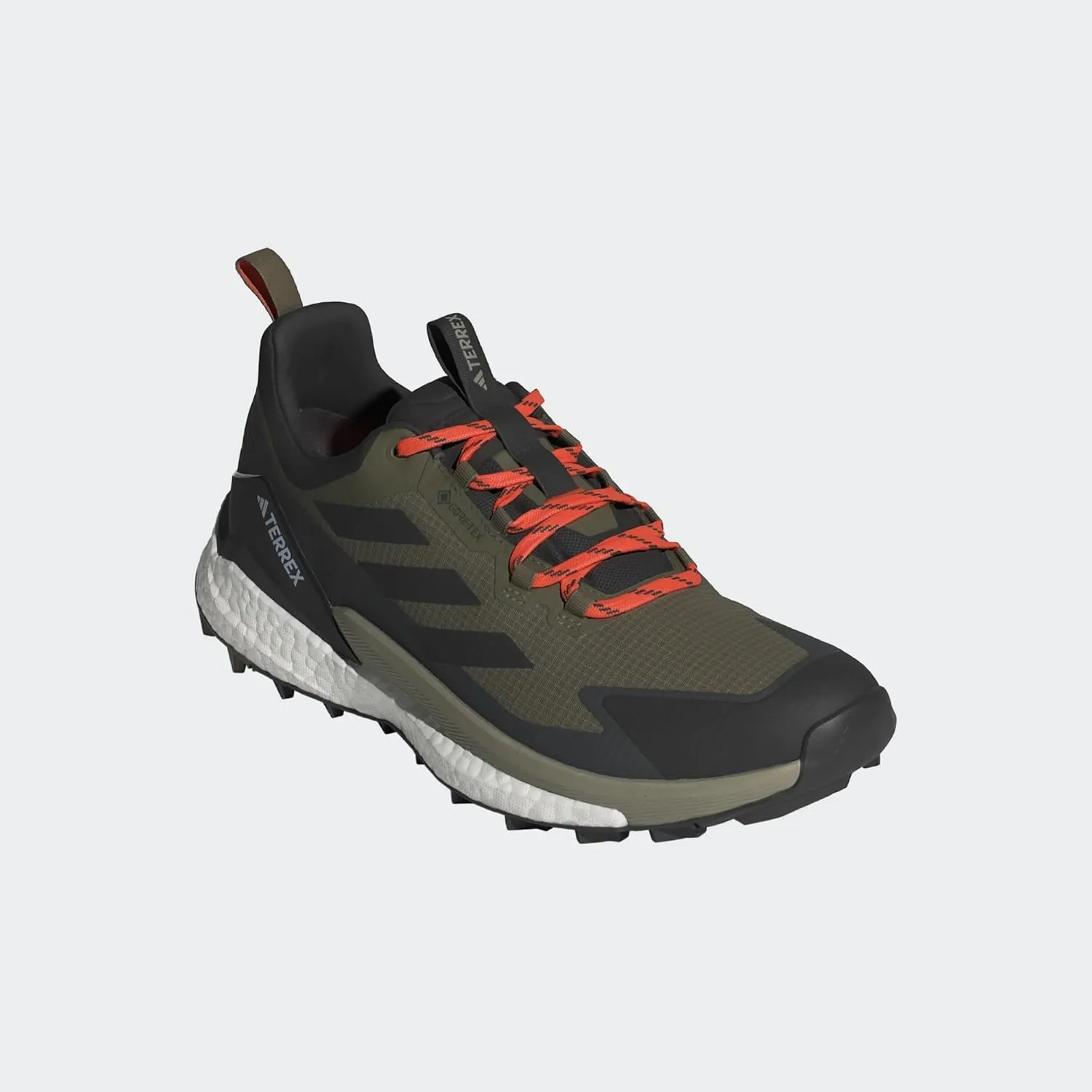 adidas Mens Terrex Free Hiker 2 Low Hiking Hiking Sneakers Shoes - Green