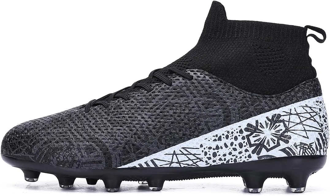 Adult Soccer Cleats Men Lightweight Football Boots Breathable Professional Sneaker Sport Athletic Ground Football Shoes