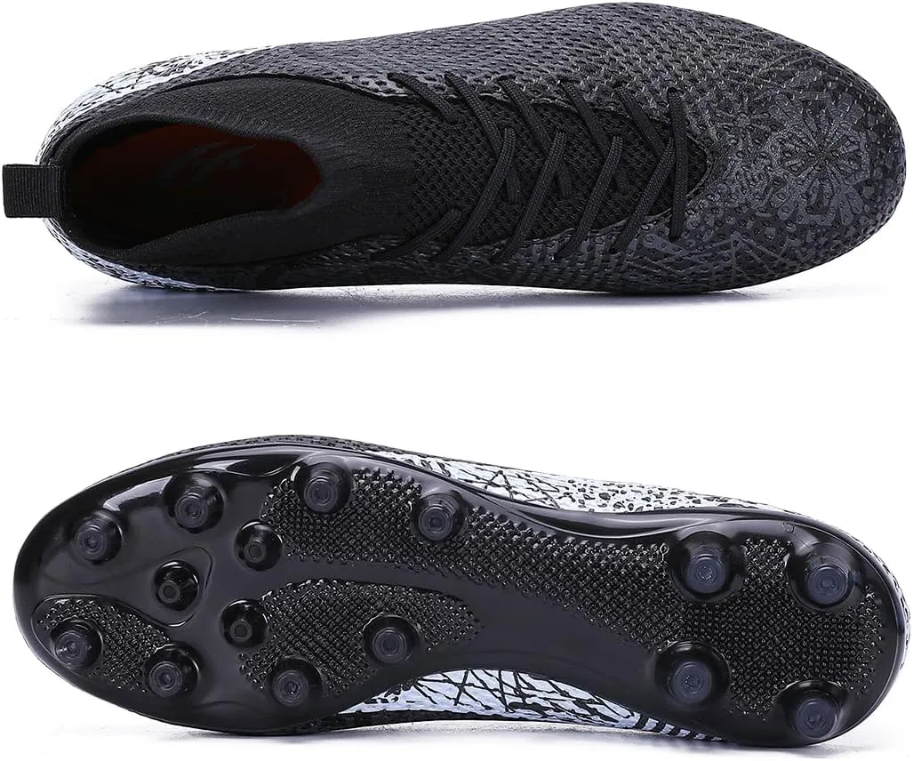Adult Soccer Cleats Men Lightweight Football Boots Breathable Professional Sneaker Sport Athletic Ground Football Shoes
