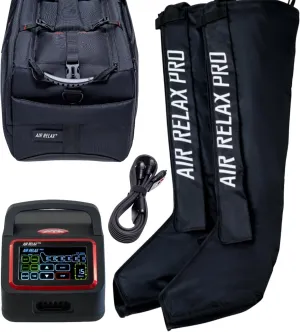 Air Relax Pro AR-4 Professional Compression Boots, FDA Cleared Leg Recovery System, Medical Grade Recovery Boots and Pump, 4 Therapy Modes 6 Chambers, for Circulation and Muscle Relief