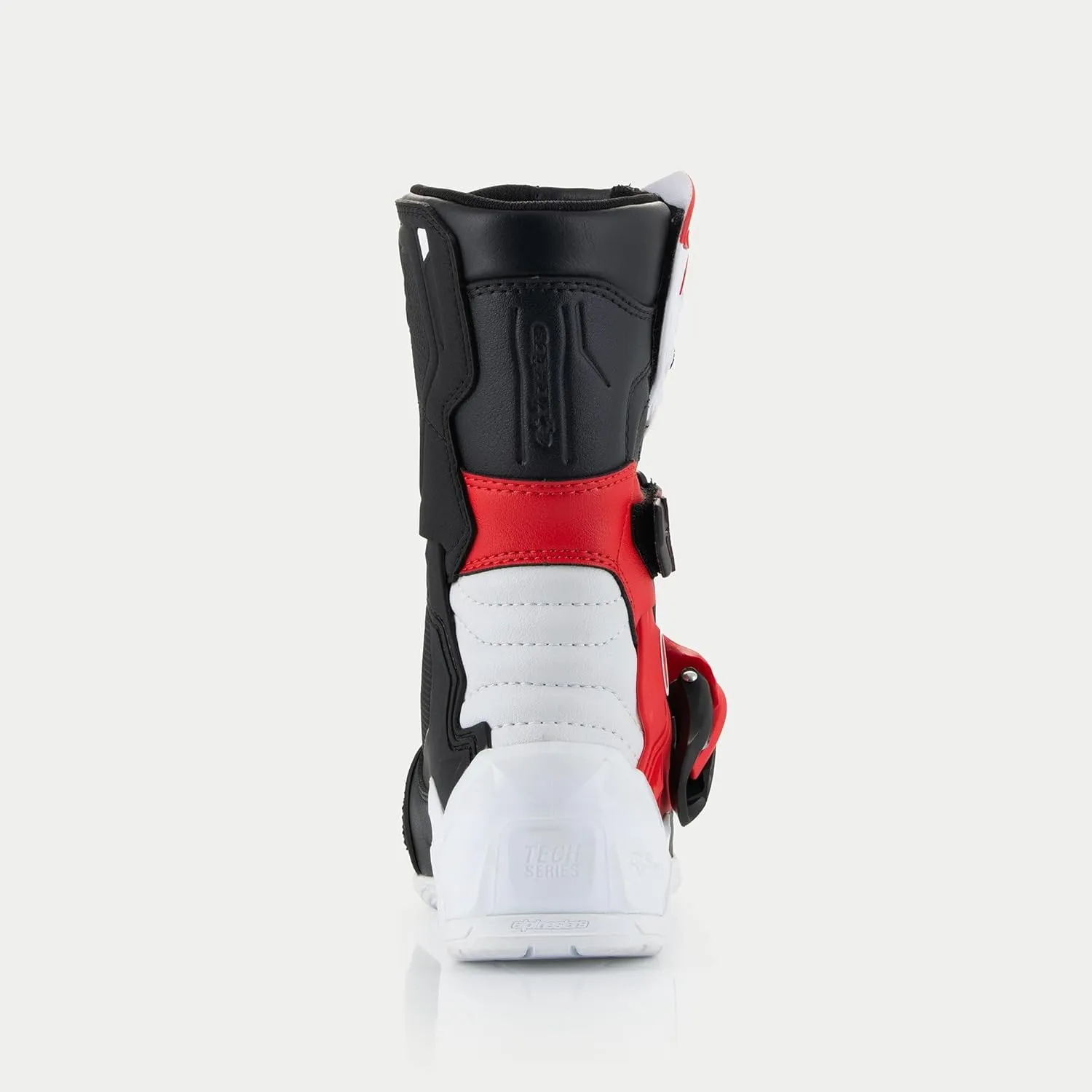 Alpinestars Tech 3S Kids MX Boots (White/Black/Bright Red, 1)