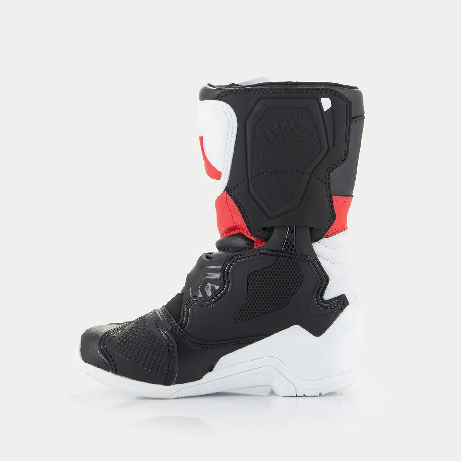 Alpinestars Tech 3S Kids MX Boots (White/Black/Bright Red, 1)