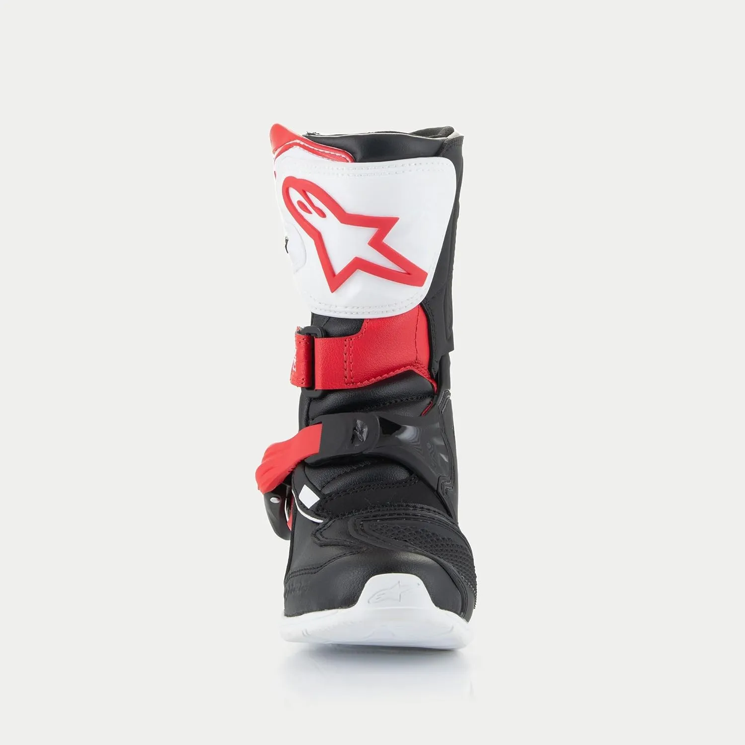 Alpinestars Tech 3S Kids MX Boots (White/Black/Bright Red, 1)