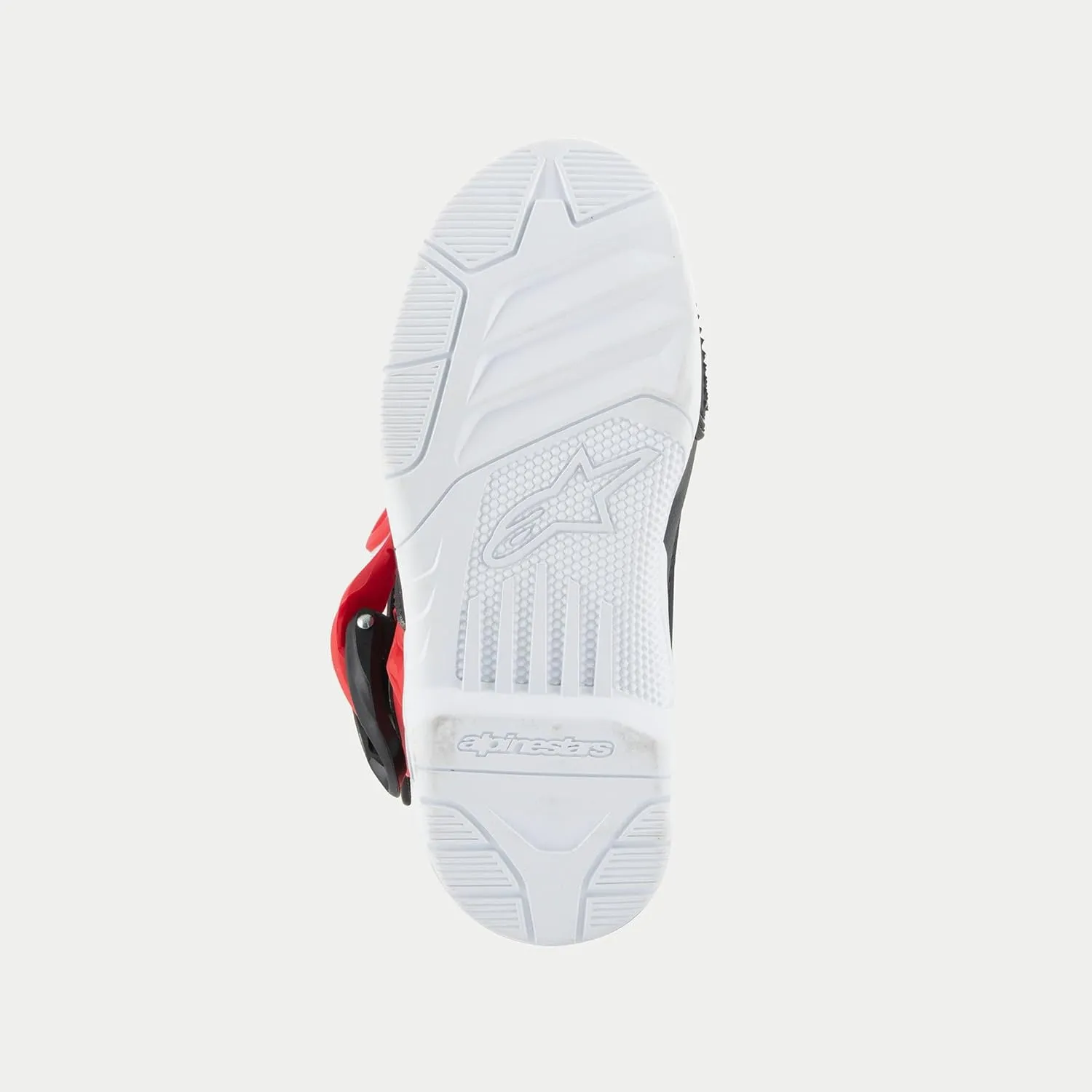 Alpinestars Tech 3S Kids MX Boots (White/Black/Bright Red, 1)