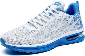 Autper Mens Air Athletic Running Tennis Shoes Lightweight Sport Gym Jogging Walking Sneakers US 6.5-US12.5