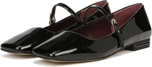 Ballet Flats Shoes for Women Square Toe Mary Jane Flats Shoes Buckle Strap Dress Casual Comfortable Ballerina Shoes