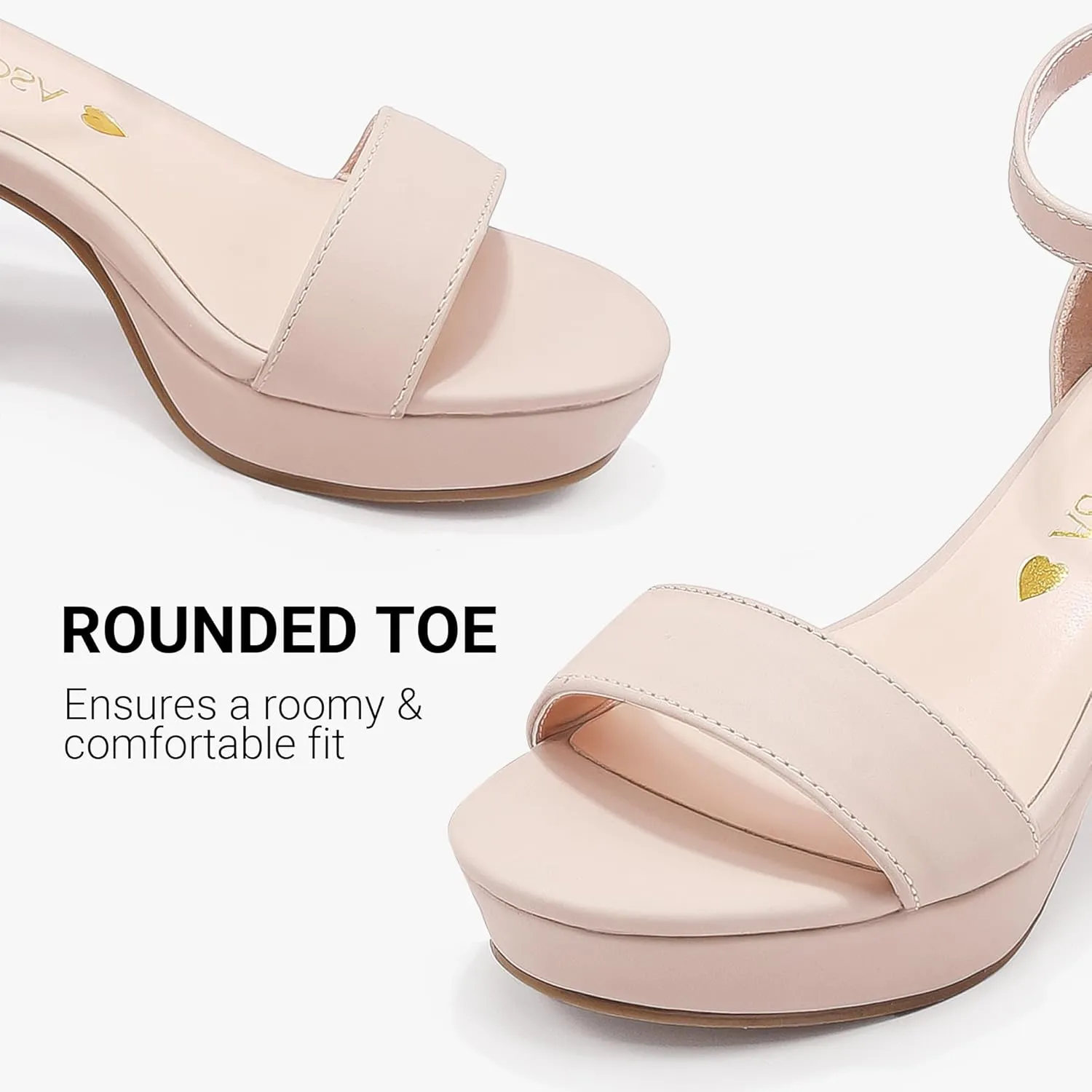 Big Girls High Heels Sandals Round Open Toe Kids Dress Shoes Pageant Flower Girl Shoes Wedding Party Ankle Strap Pumps for Little Big Kids
