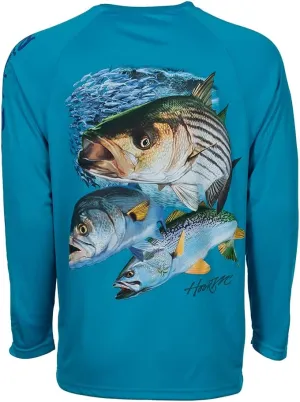 Bimini Bay Outfitters LTD Hook M' Men's Long Sleeve Fishing Shirt
