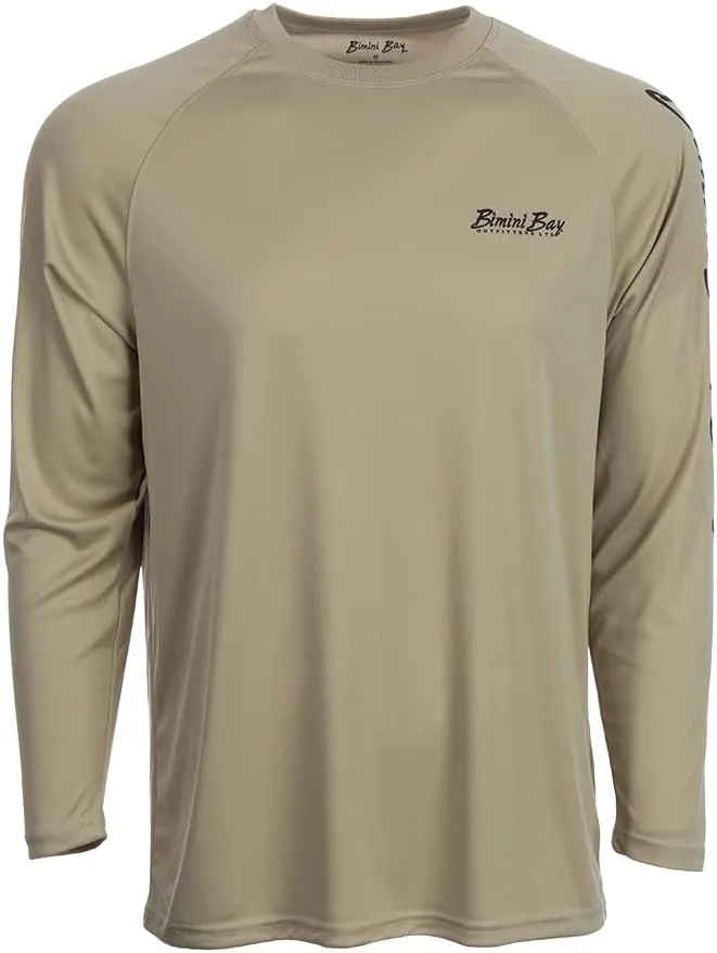 Bimini Bay Outfitters LTD Hook M' Men's Long Sleeve Fishing Shirt