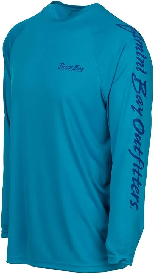 Bimini Bay Outfitters LTD Hook M' Men's Long Sleeve Fishing Shirt