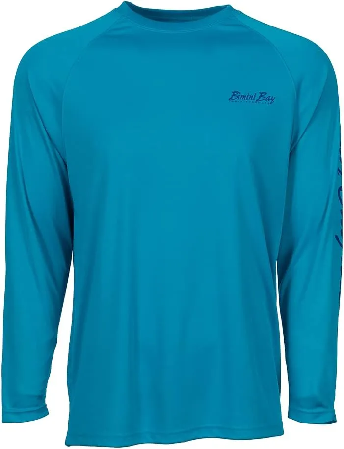 Bimini Bay Outfitters LTD Hook M' Men's Long Sleeve Fishing Shirt