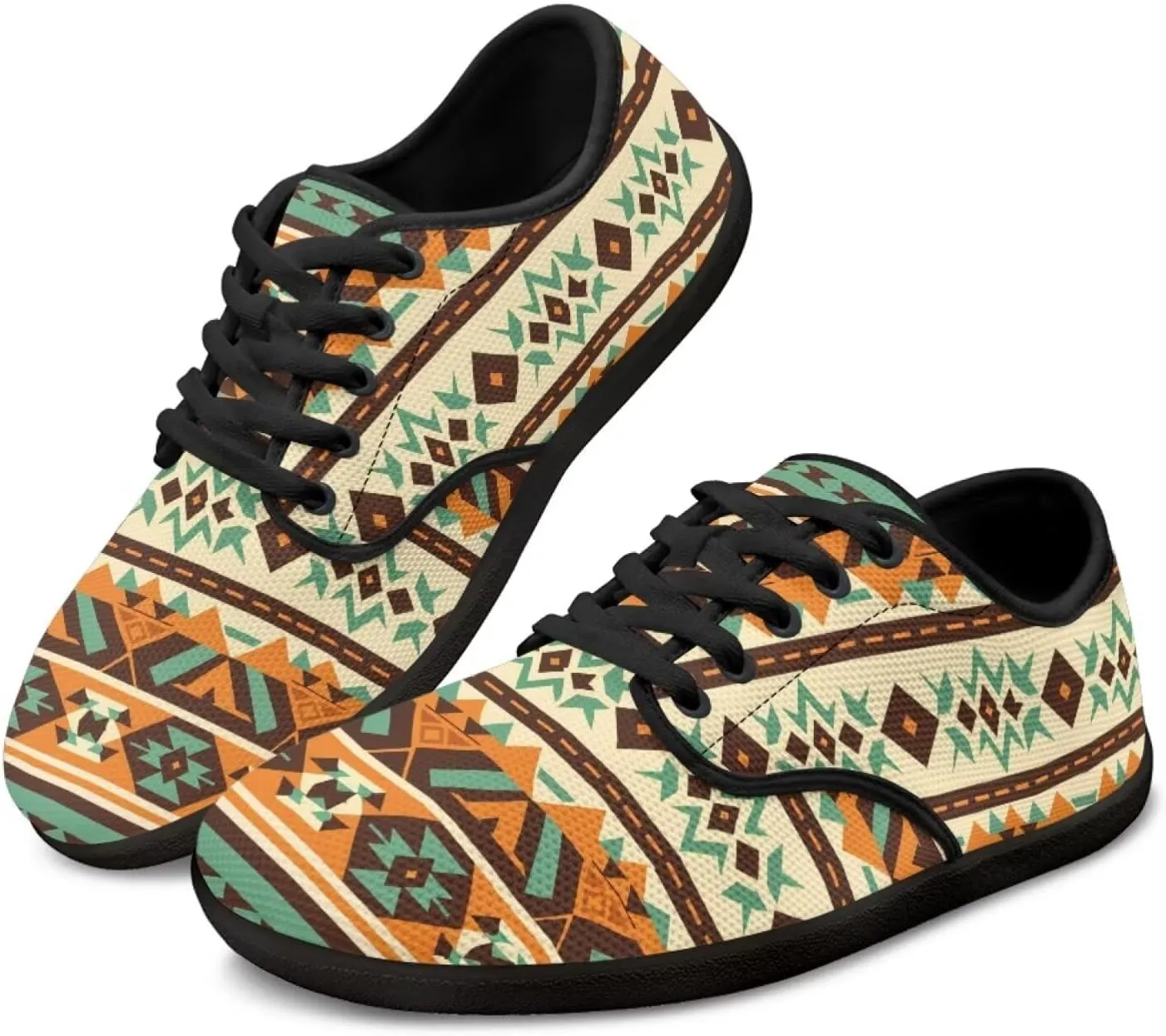 Binienty Women's Minimalist Barefoot Shoes Casual Lace up Walking Sneakers Non Slip Trail Running Shoe Outdoors