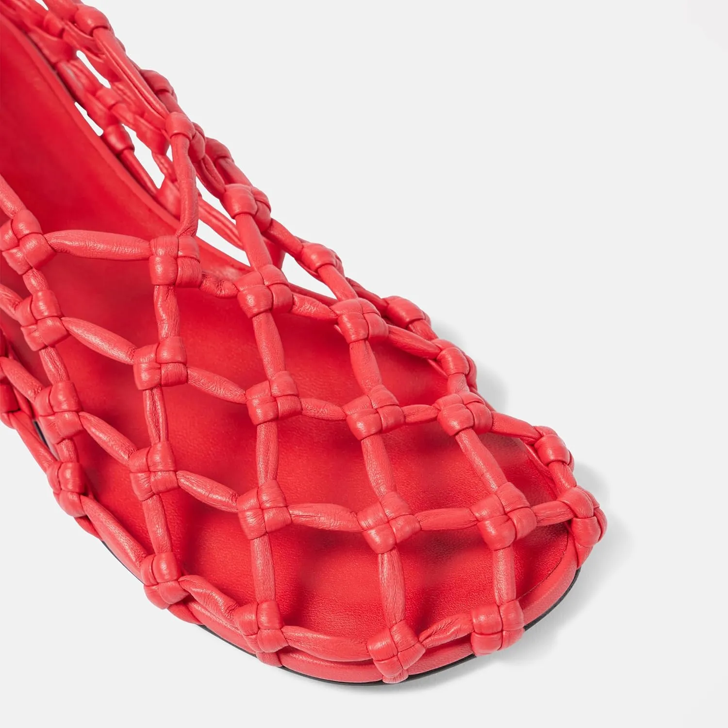Black Jelly Mesh Ballet Flats for Women Woven Hollow Beach Ballerina Flats Comfortable Casual Slip on Mary Jane Flats