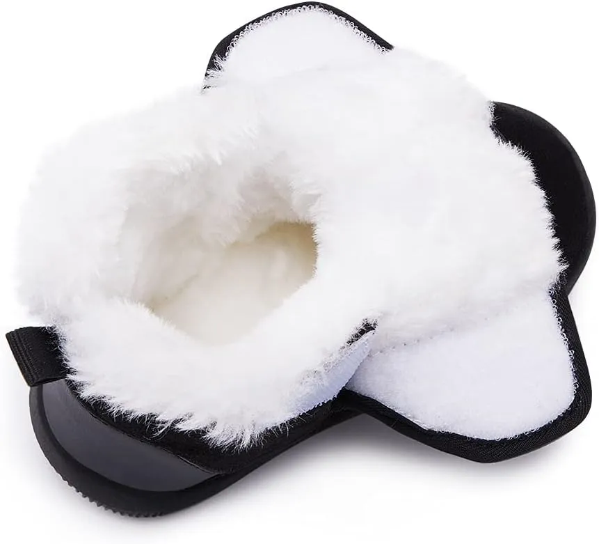BMCiTYBM Girls Boys Snow Boots Warm Winter Fur Lined Baby Shoes (Infant/Toddler/Little Kid)