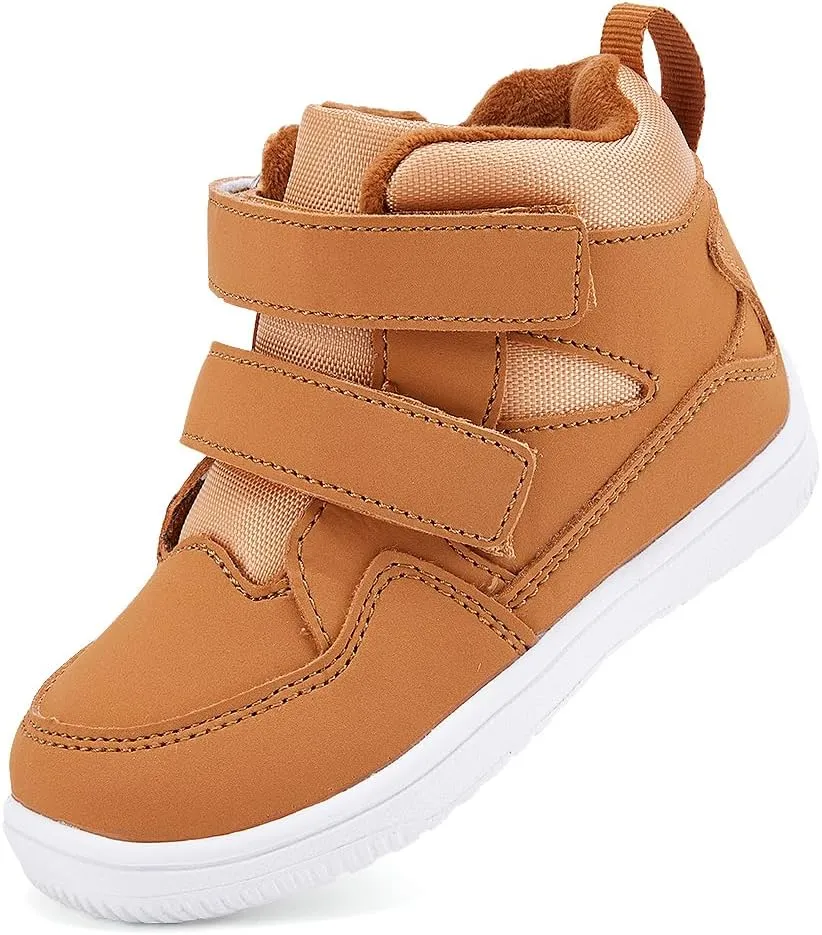 BMCiTYBM Toddler Snow Boots Boys Girls Winter Waterproof Shoes Cold Weather Outdoor