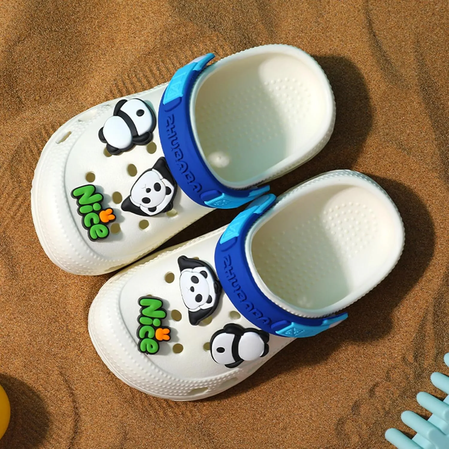 Boys Girls Toddler Clogs Little Kids Slip on Slides Sandals Children Summer Beach Pool Outdoor Water Shoes Shower Slippers