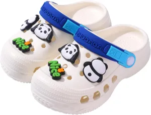 Boys Girls Toddler Clogs Little Kids Slip on Slides Sandals Children Summer Beach Pool Outdoor Water Shoes Shower Slippers