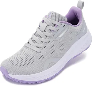BRONAX Women's Wide Toe Box Road Running Shoes | Wide Athletic Tennis Sneakers with Rubber Outsole