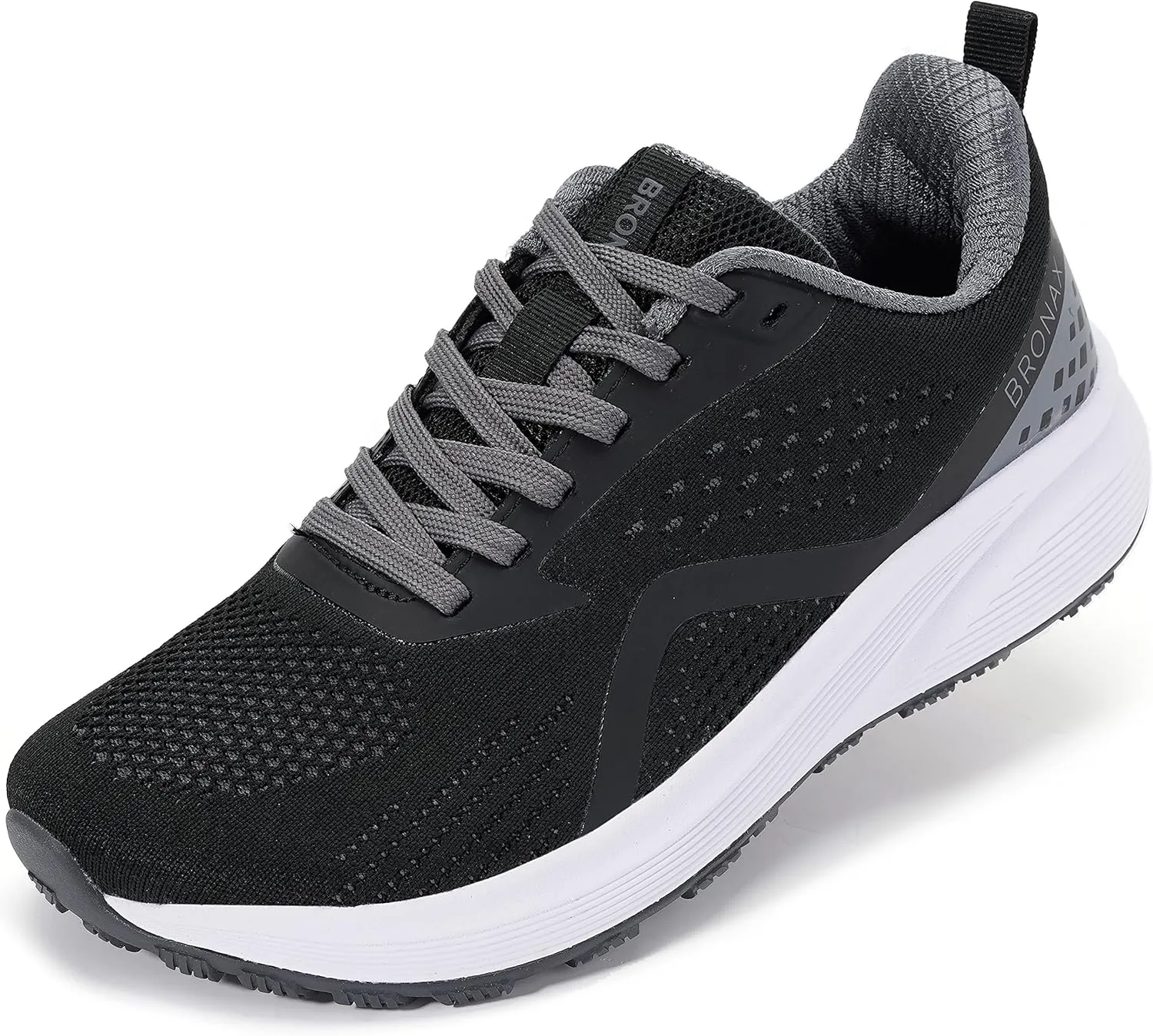 BRONAX Women's Wide Toe Box Road Running Shoes | Wide Athletic Tennis Sneakers with Rubber Outsole