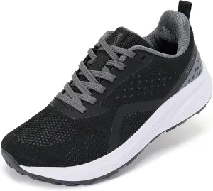 BRONAX Women's Wide Toe Box Road Running Shoes | Wide Athletic Tennis Sneakers with Rubber Outsole