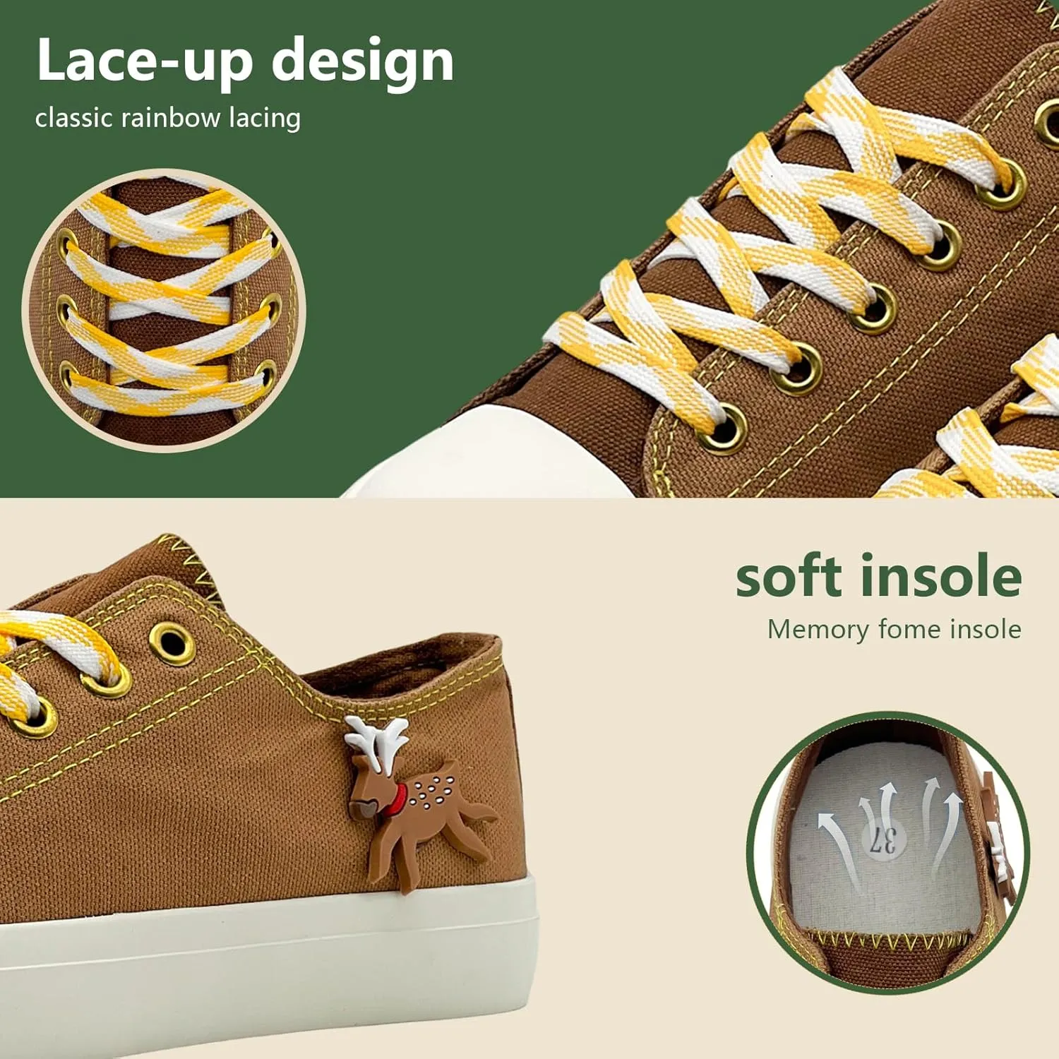 Canvas Shoes for Women Men Sneakers Fashion High Low Tops Christmas Shoes Classic Casual Tennis Running Walking Santa Shoes Unisex