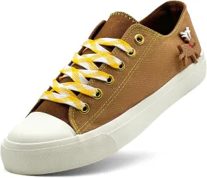Canvas Shoes for Women Men Sneakers Fashion High Low Tops Christmas Shoes Classic Casual Tennis Running Walking Santa Shoes Unisex