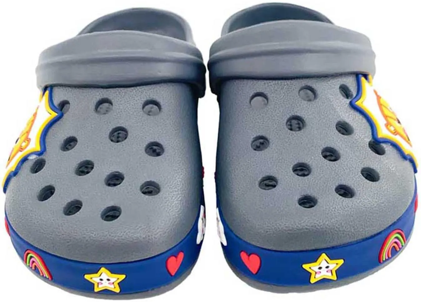 Cartoon Garden Clogs for Home: Cute Shoes for Boys Toddler - Non-Slip Kids Slippers for Beach Outdoor Pool