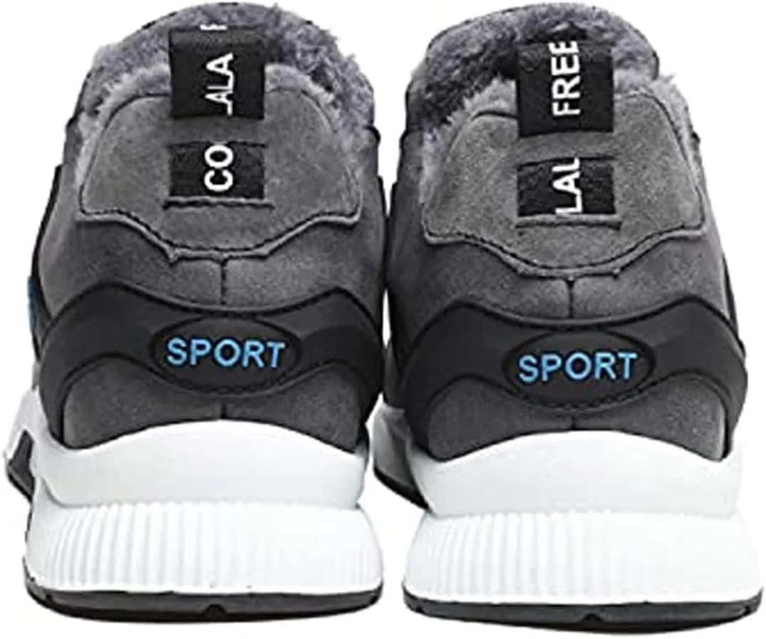 CERYTHRINA Men's Invisible Height Increasing Elevator Shoes 2.36 Inches Taller Lace-up Leather Lightweight Hip Hop Fashion Sneakers