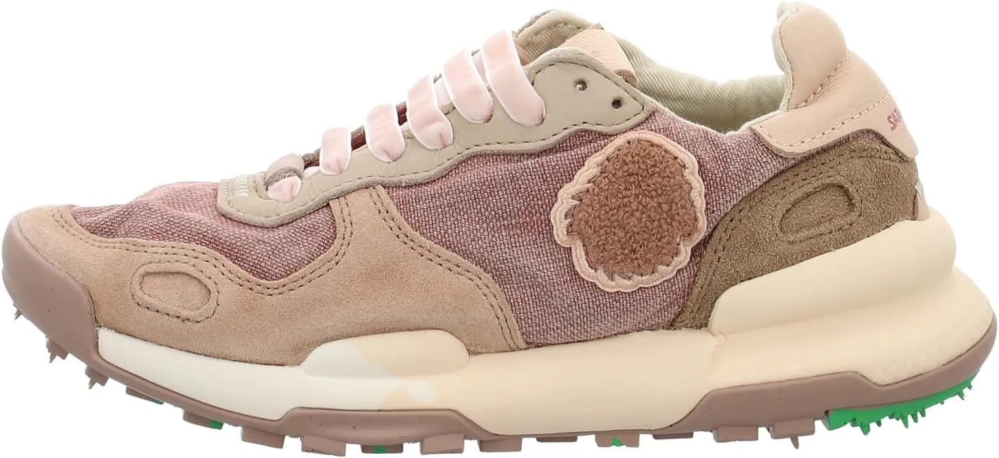 Chacrona Linen - Casual Sneakers for Men & Women - Comfortable & Durable Leather and Linen Sneakers