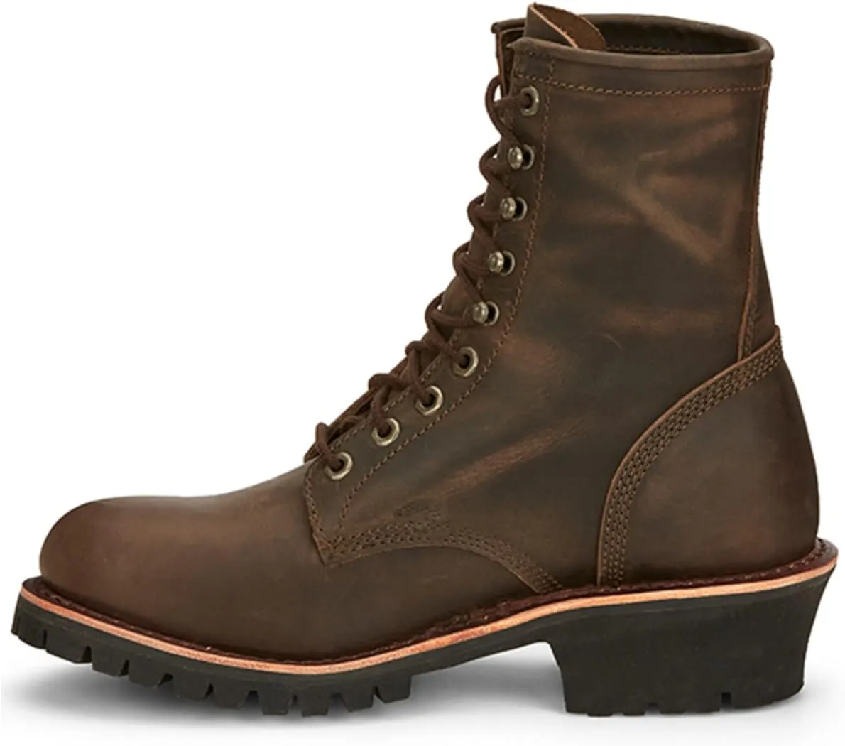 Chippewa Men's Classic 2.0 Wood 8" Logger Work Boot Round Toe - Nc2090