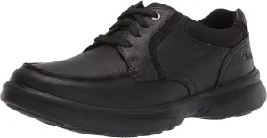 Clarks Mens Bradley Vibe Leather Lifestyle Casual and Fashion Sneakers