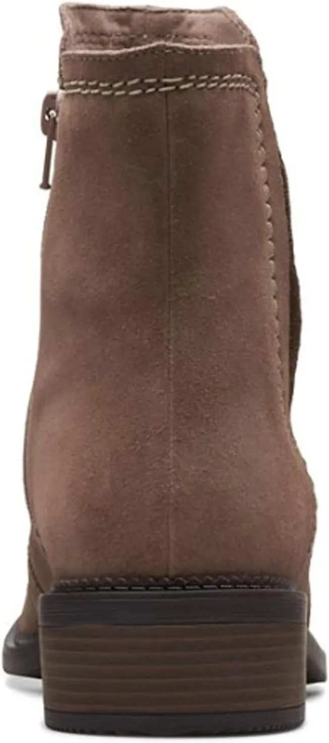 Clarks Women's Maye Zip Mid Calf Boot