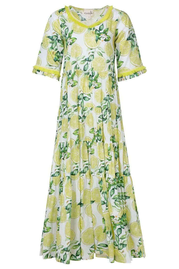 CURATE BY TRELISE COOPER AFTERNOON DELIGHT DRESS LIME