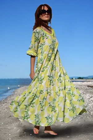 CURATE BY TRELISE COOPER AFTERNOON DELIGHT DRESS LIME