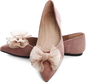 Dear Time Women's Ballet Flats Dress Ballet Shoes Slip on for Office Work Comfortable Shoes
