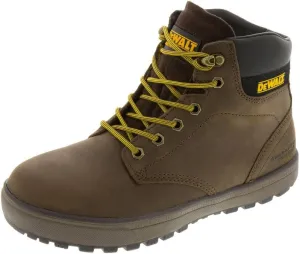 DEWALT Plasma Men's Leather, Steel Toe, Safety Work Boot, Palm Brown, 8.5 Wide