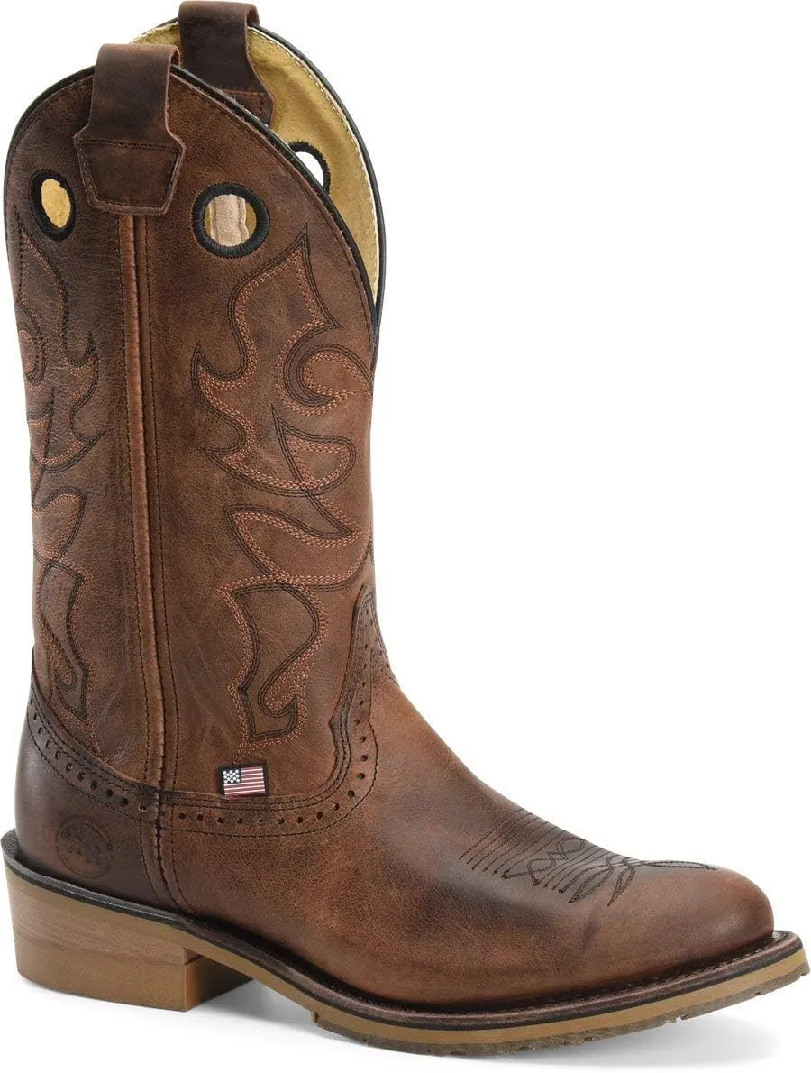DOUBLE-H Men's DH4646 Kilgore, Light Brown - 11.5 EE