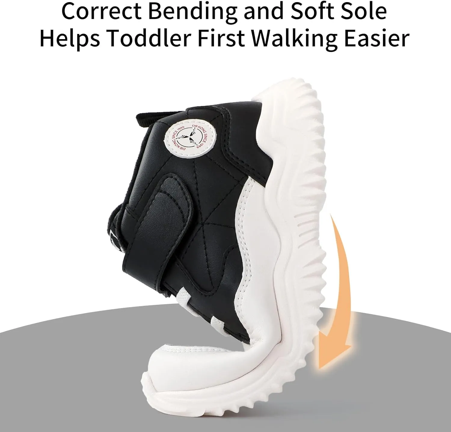 Dr Kong Toddler Shoes Kids Shoes for Boys and Girls Lightweight Durable Casual Athletic Kids Sneakers for Toddlers and Little Kids