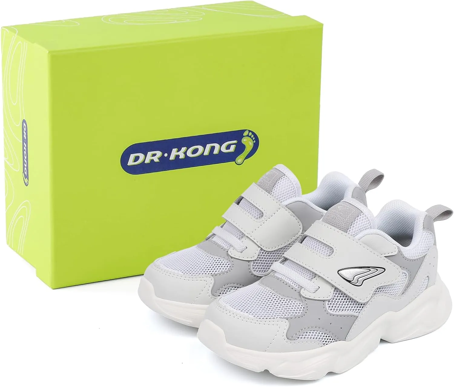 Dr Kong Toddler Shoes Kids Shoes for Boys and Girls Lightweight Durable Casual Athletic Kids Sneakers for Toddlers and Little Kids