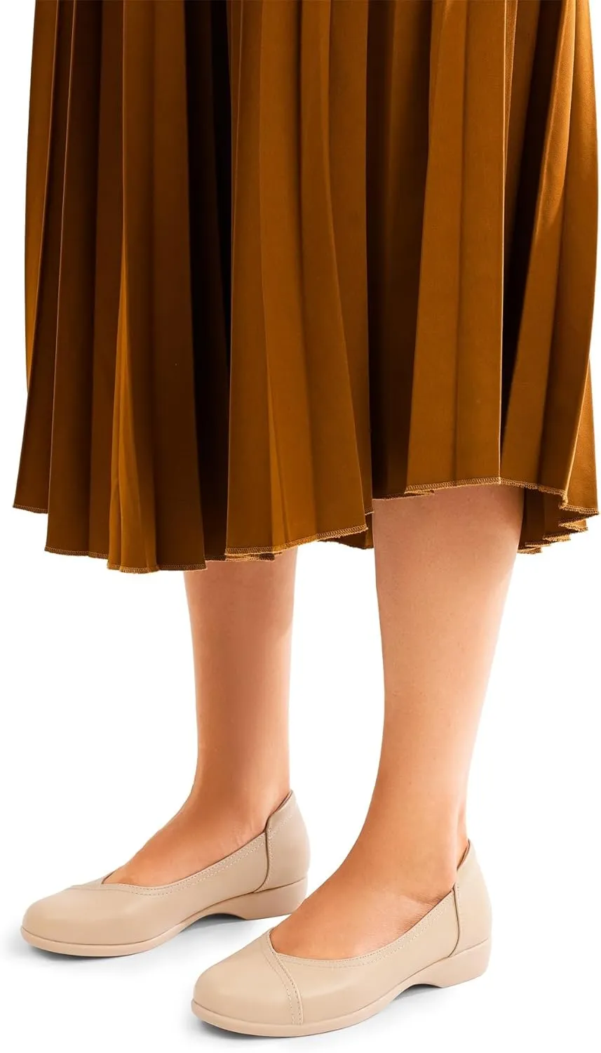 DREAM PAIRS Womens Ballet Flats, Comfortable Slip On Business Office Dress Shoes for Women Dressy and Work with 3D Molded Insole