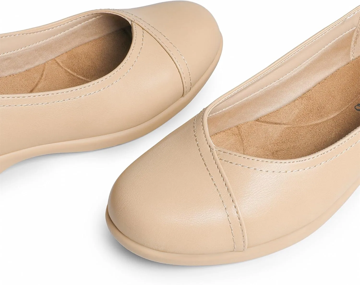 DREAM PAIRS Womens Ballet Flats, Comfortable Slip On Business Office Dress Shoes for Women Dressy and Work with 3D Molded Insole
