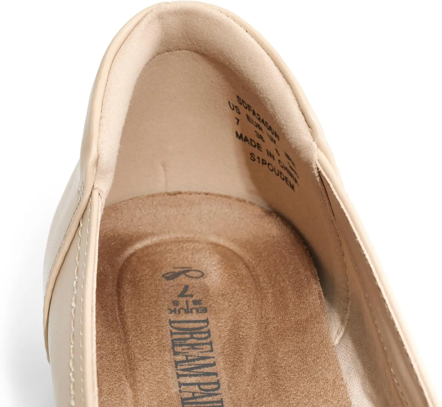 DREAM PAIRS Womens Ballet Flats, Comfortable Slip On Business Office Dress Shoes for Women Dressy and Work with 3D Molded Insole