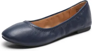 DREAM PAIRS Women's Sole-Happy Ballerina Walking Flats Shoes