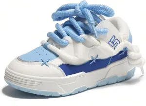 Durable Faux Leather Vintage Y2K Simple Comfortable Lightweight Street Style Casual Sports Shoes for Women Spring Autumn Fashion Sneakers for Daily Wear Walking School
