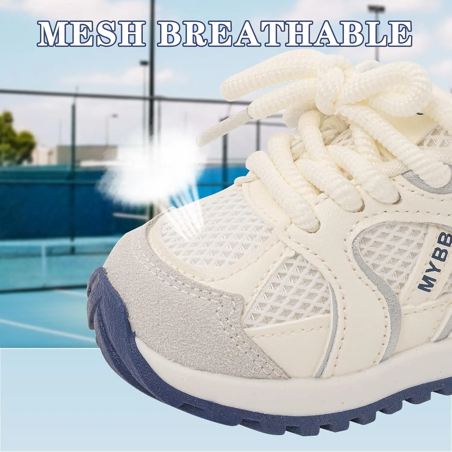 ESTAMICO Toddler Boys Girls Sneakers Baby Sports Shoes - Breathable, Non-Slip, Durable for Active Adventures