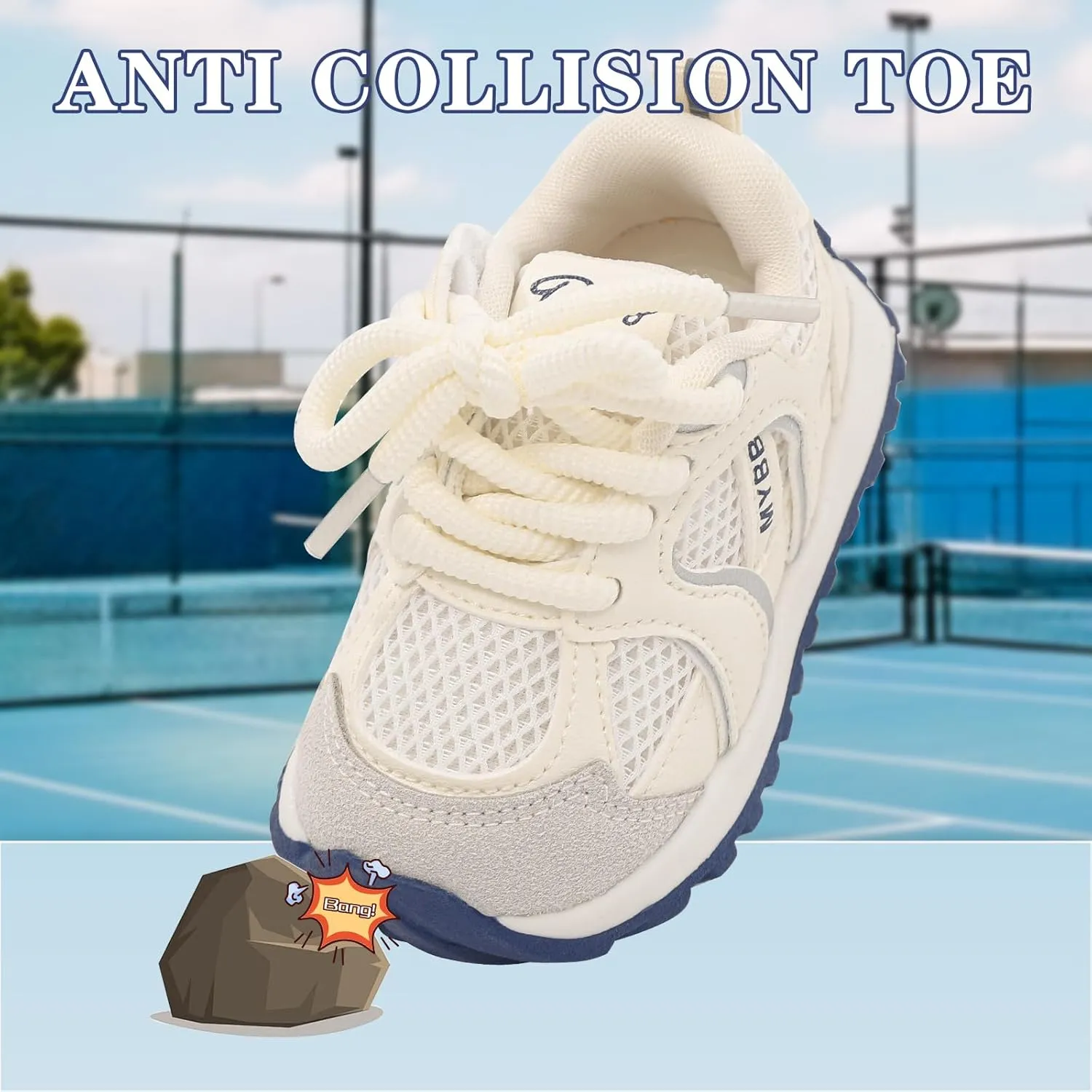 ESTAMICO Toddler Boys Girls Sneakers Baby Sports Shoes - Breathable, Non-Slip, Durable for Active Adventures