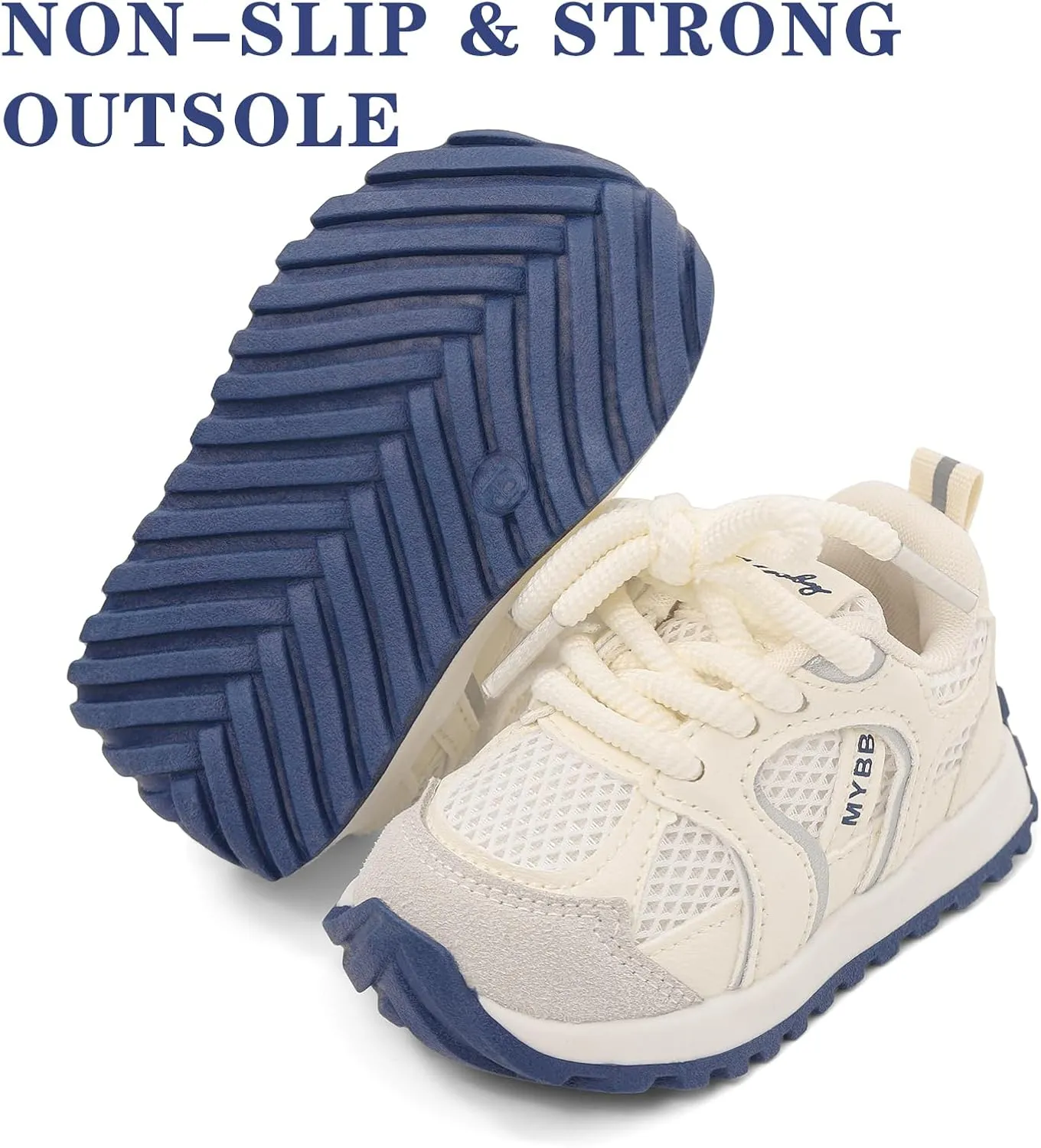 ESTAMICO Toddler Boys Girls Sneakers Baby Sports Shoes - Breathable, Non-Slip, Durable for Active Adventures