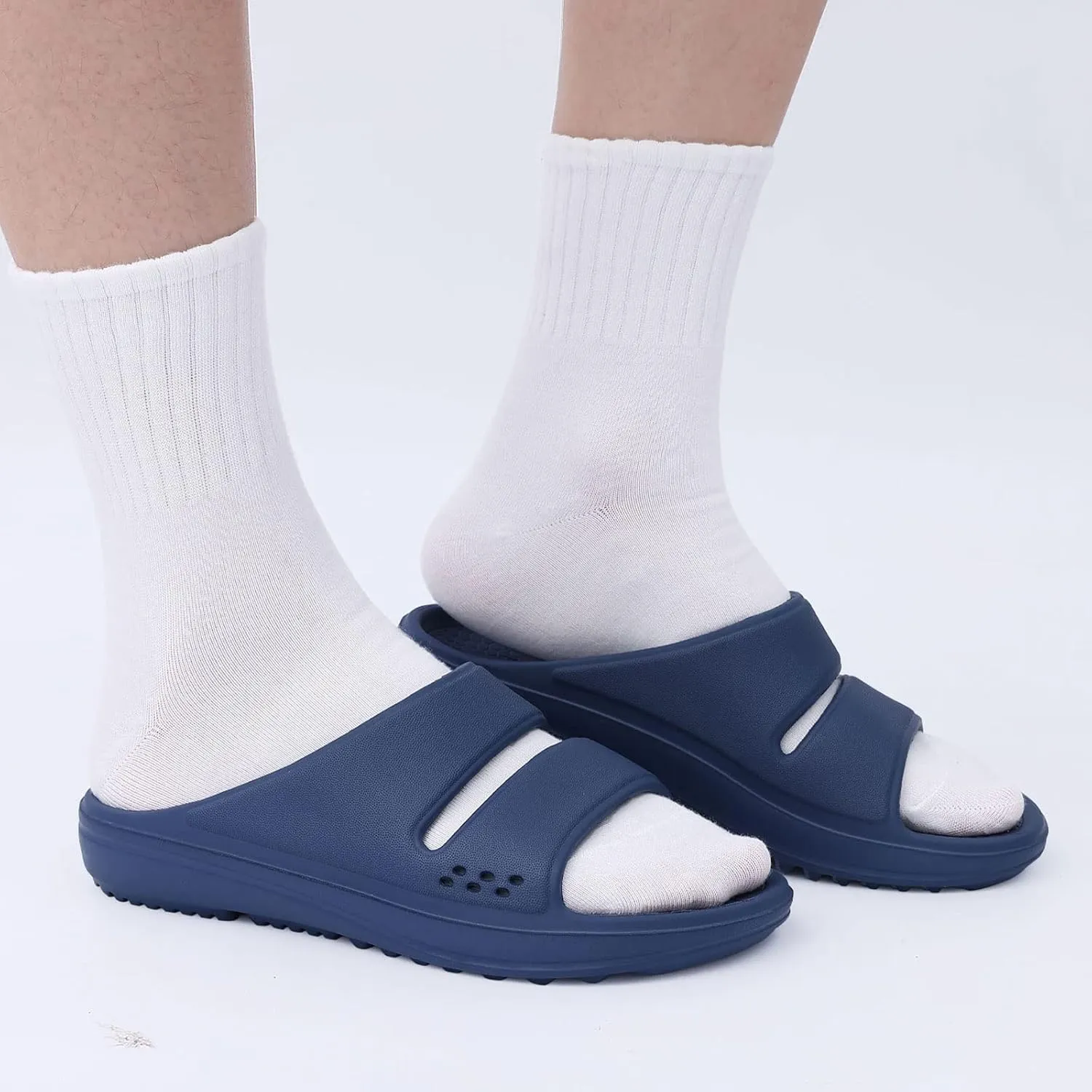 Evshine Orthopedic Sandals for Women Arch Support Recovery Slides Cloud Slippers for Plantar Fasciitis | Extremely Comfort